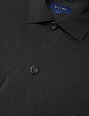 Eton - Men's shirt: Casual  Cotton & Nylon - basic-hemden - black - 5