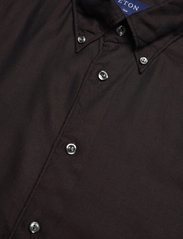 Eton - Men's shirt: Casual  Cotton & Tencel Flannel - leinenhemden - brown - 5