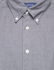 Eton - Men's shirt: Casual  Cotton Tencel - lina krekli - navy blue - 2