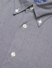 Eton - Men's shirt: Casual  Cotton Tencel - lina krekli - navy blue - 3