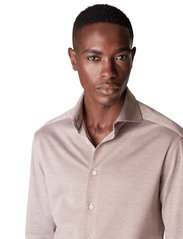 Eton - Men's shirt: Casual  Knit pique - basic-hemden - beige - 4