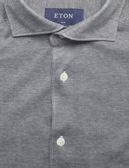 Eton - Men's shirt: Casual  Knit pique - basic-hemden - navy blue - 5