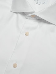 Eton - Men's shirt: Business  Cotton Tencel Stretch - white - 3