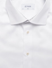 Eton - Men's shirt: Business  Signature Twill - white - 5