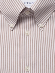 Eton - Men's shirt: Business Casual  Fine Oxford - basic-hemden - brown - 6