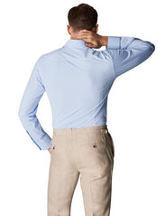 Eton - Men's shirt: Business 4-way Stretch - light blue - 3