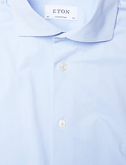 Eton - Men's shirt: Business 4-way stretch - light blue - 4