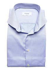 Eton - Signature Twill-Slim fit - leinenhemden - blue - 3