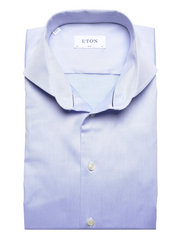 Eton - Cambridge-Collection-Super Slim fit - leinenhemden - blue - 4