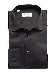 Eton - Cambridge-Collection-Slim fit - basic-hemden - black - 3