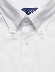 Eton - Men's shirt: Soft Business  Oxford - lina krekli - white - 2