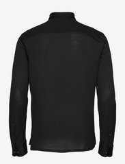 Eton - Men's shirt: Casual  Pique - langärmelig - black - 1