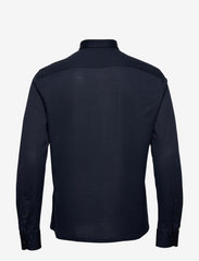 Eton - Men's shirt: Casual  Pique - langärmelig - navy blue - 1