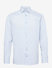 Eton - Men's shirt: Business  Twill - leinenhemden - blue - 0