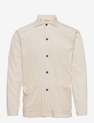Men's shirt: Casual  Corduroy - WHITE