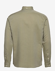 Eton - Men's shirt: Casual  Cotton & Tencel Flannel - lina krekli - dark green - 1