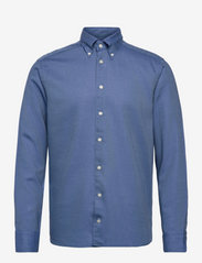 Men's shirt: Casual  Cotton & Tencel Flannel - LIGHT BLUE