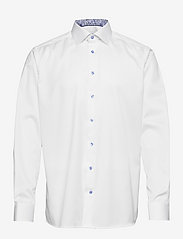 Men's shirt: Business  Twill - WHITE