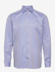 Eton - Men's shirt: Business  Signature Twill - lina krekli - light blue - 0