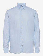 Men's shirt: Casual  Cotton Tencel - LIGHT BLUE