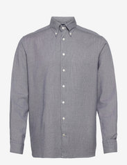 Eton - Men's shirt: Casual  Cotton Tencel - lina krekli - navy blue - 0