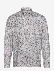 Eton - Men's shirt: Business  Fine twill - leinenhemden - mid grey - 0