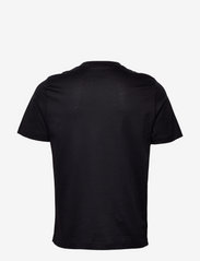 Eton - Men's shirt: Casual  Cotton Linen knit - t-shirts - black - 2