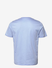 Eton - Men's shirt: Casual  Cotton Linen knit - t-shirts - light blue - 2
