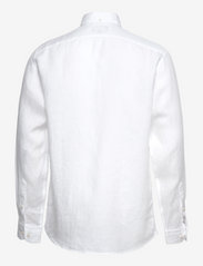 Eton - Men's shirt: Casual  Linen - basic-hemden - white - 1