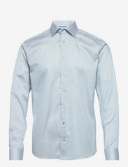 Men's shirt: Business  Signature Twill - LIGHT BLUE