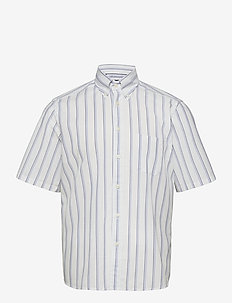 Contemporary  fit Casual Oxford Shirt - oxford-paidat - blue