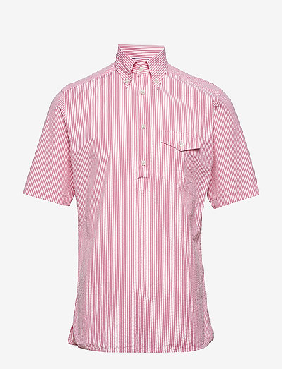 Slim  fit Casual Poplin Shirt - basic-hemden - pink/red