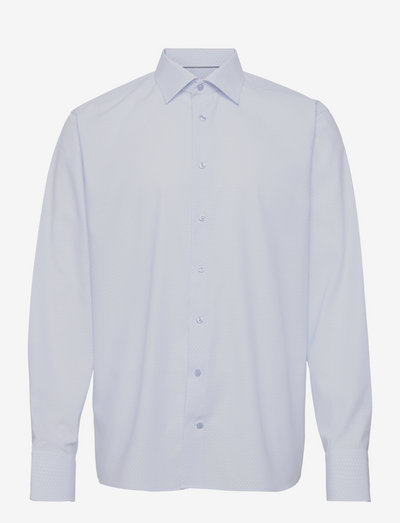 Men's shirt: Business  Twill - leinenhemden - light blue