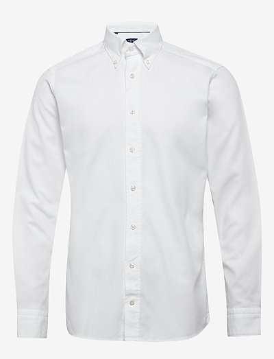 Royal oxford shirt - peruskauluspaidat - white