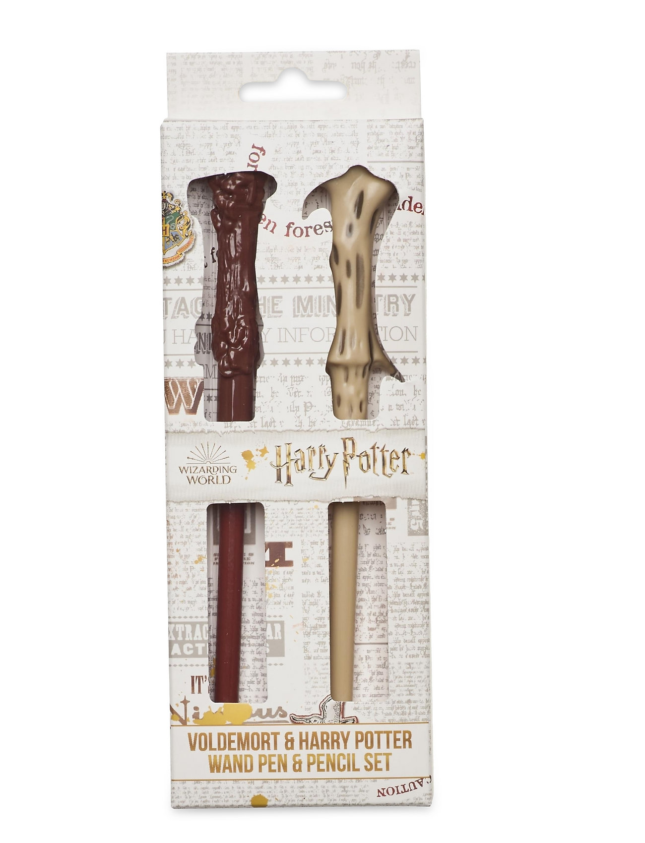 Harry Potter, Wand Pen & Pencil Set Toys Creativity Drawing & Crafts Drawing Stati Ry Röd Harry Potter