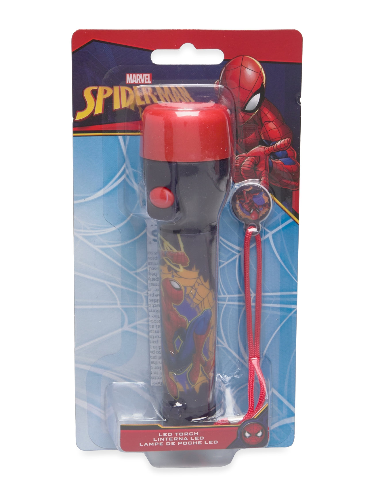 Spider-man Spiderman Torch With Led Light Multi/patterned