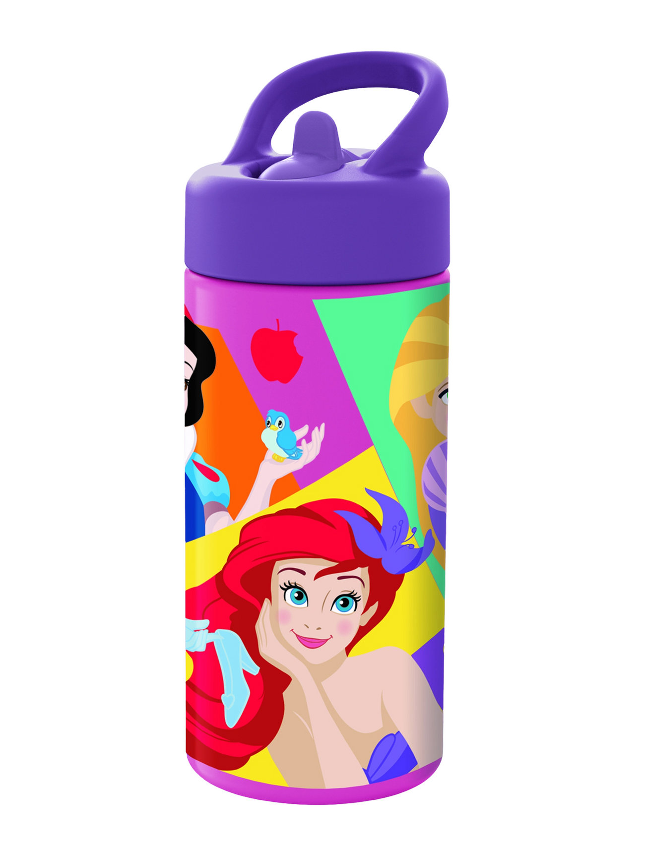 Disney Princess Sipper Water Bottle Home Meal Time Multi/patterned Princesses