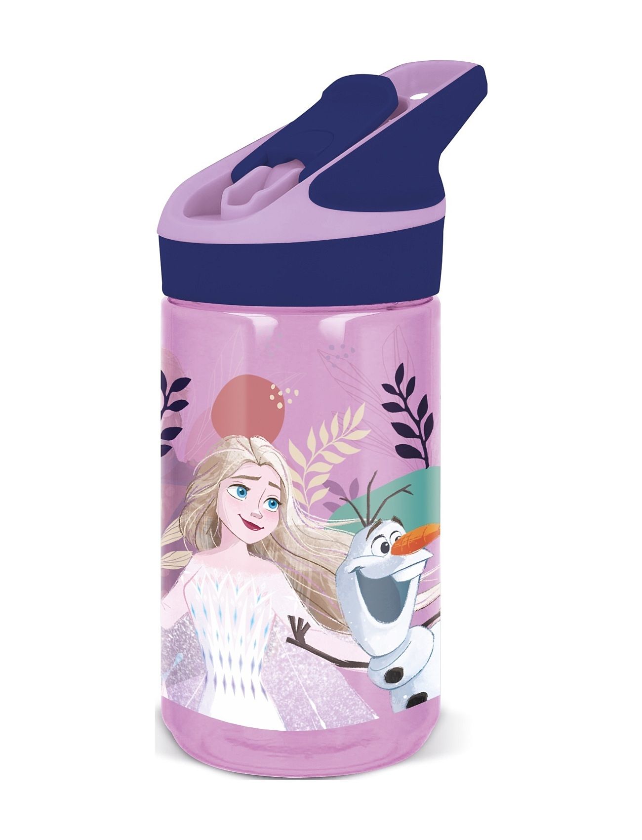 Frozen Premium Water Bottle, 480Ml Purple Euromic