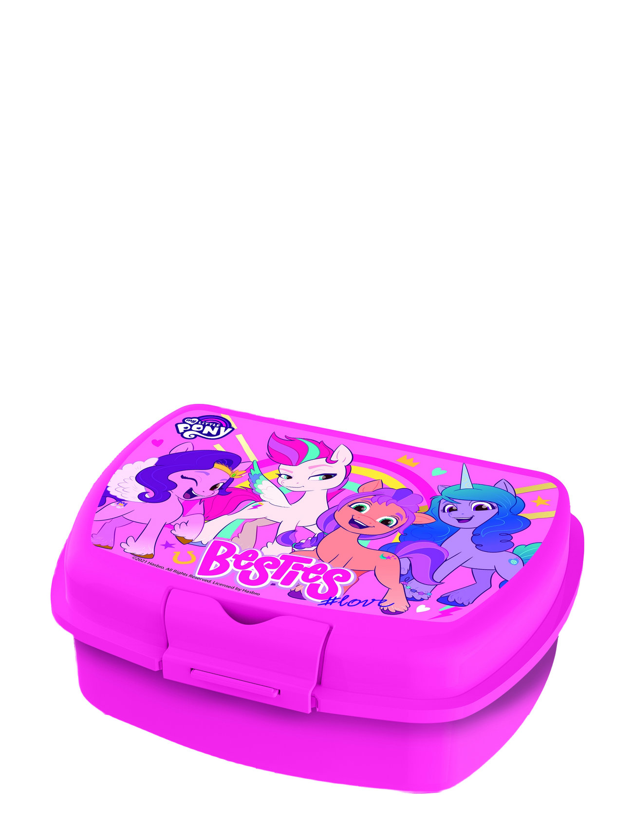 My Little Pony Urban Sandwich Box Home Meal Time Lunch Boxes Pink My Little Pony