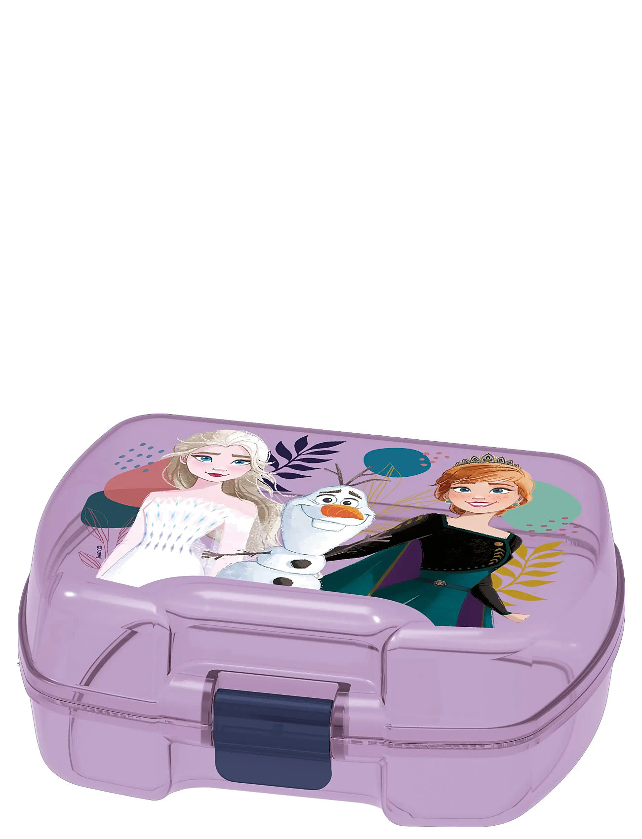 EUROMIC Disney Frost Madkasse Med Clips Lukning 18x14x7,50 Cm Lila - One Size - Kinder