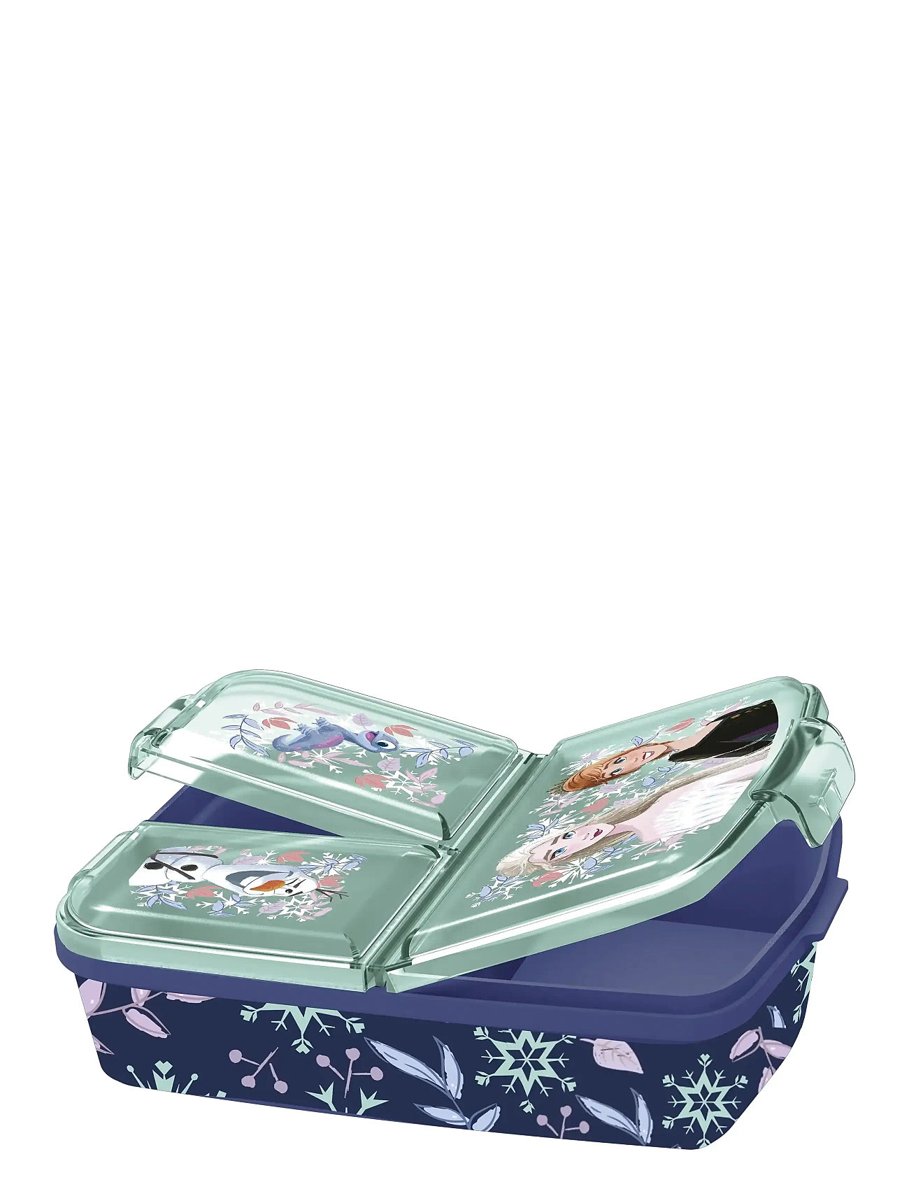 Frost Frozen Multi-Rum Sandwichboks, One Size, Blue, Måltidstid > Madkasser, Børn