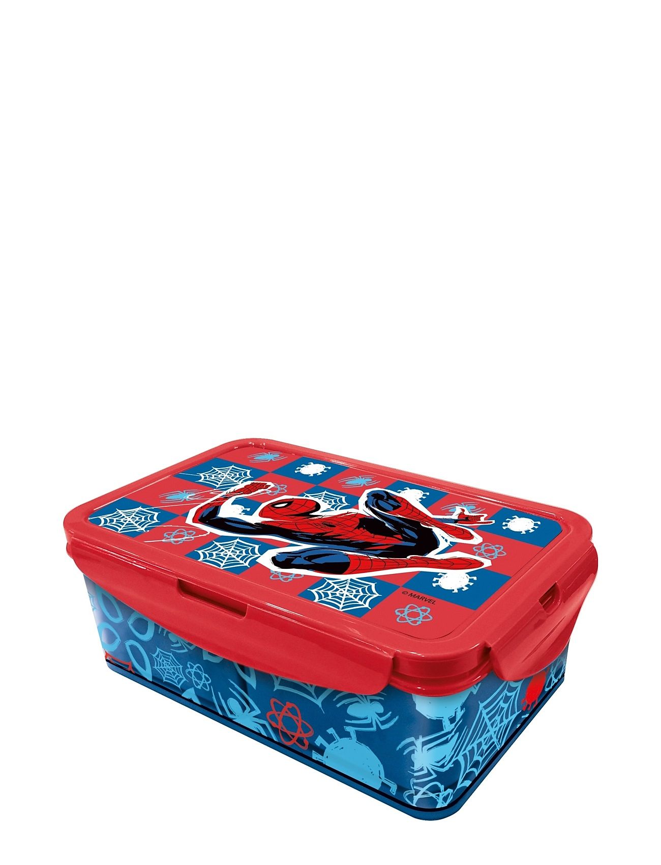 Spiderman Lunch Box W/Remov. Compartm., 21X13 Cm Home Meal Time Lunch Boxes Multi/patterned Spider-man