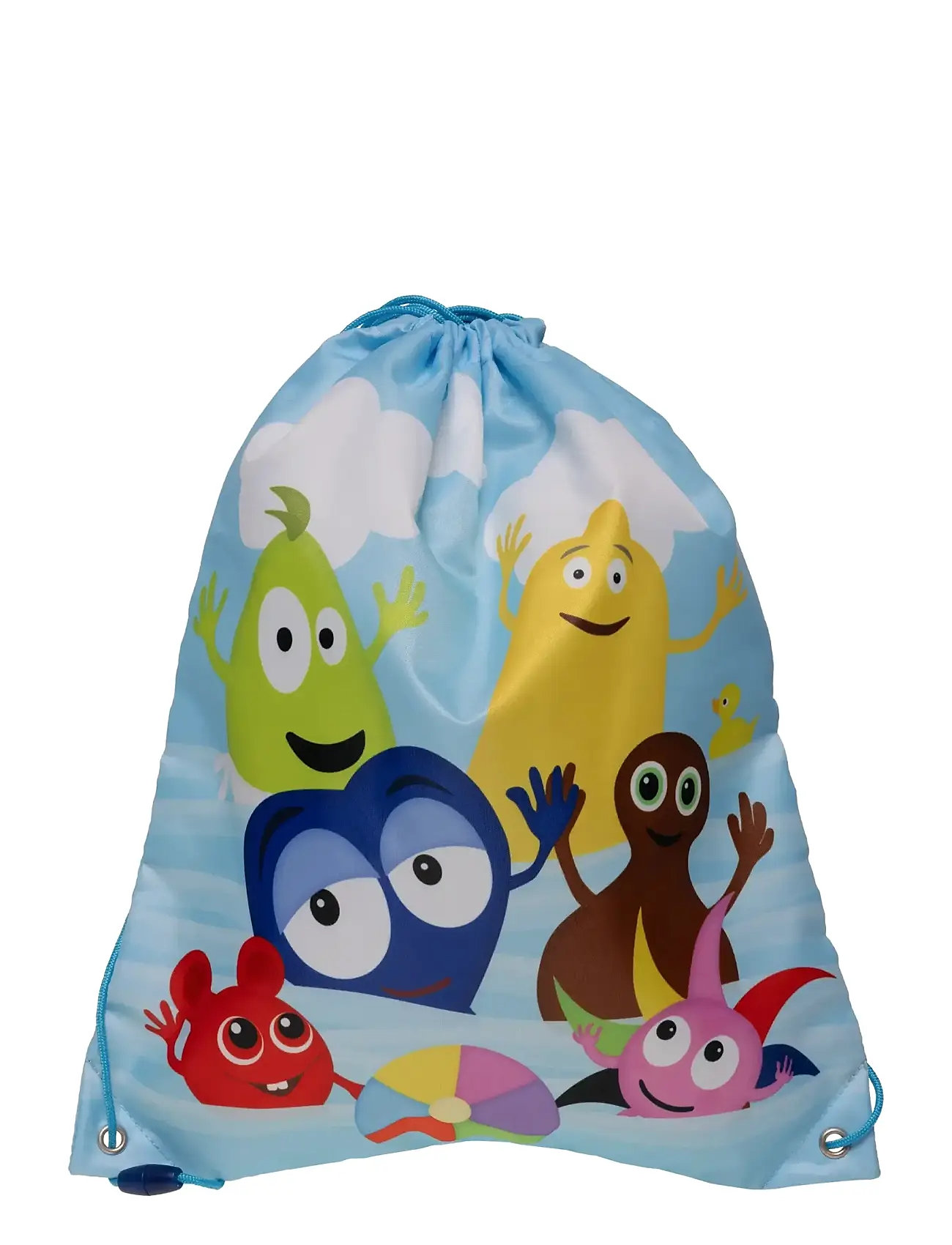 Babblarna Babblarna Gymnastisk Pose Med Snoreluk. 35 X 45 cm, One Size, Blue, Tasker > Sportstasker, Børn