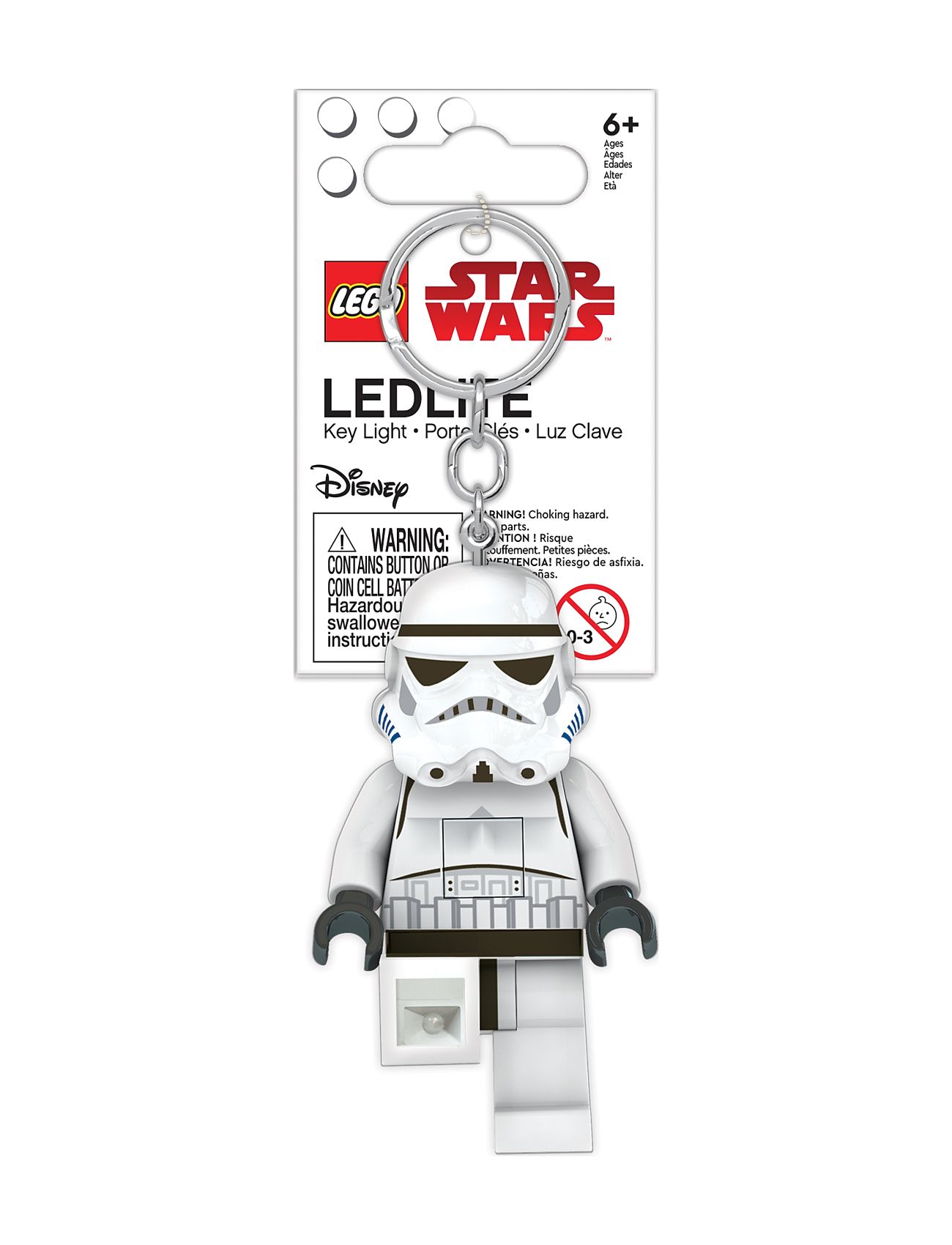 Lego Stormtrooper Key Chain W/Led Light Accessories Bags Bag Tags Multi/patterned Star Wars