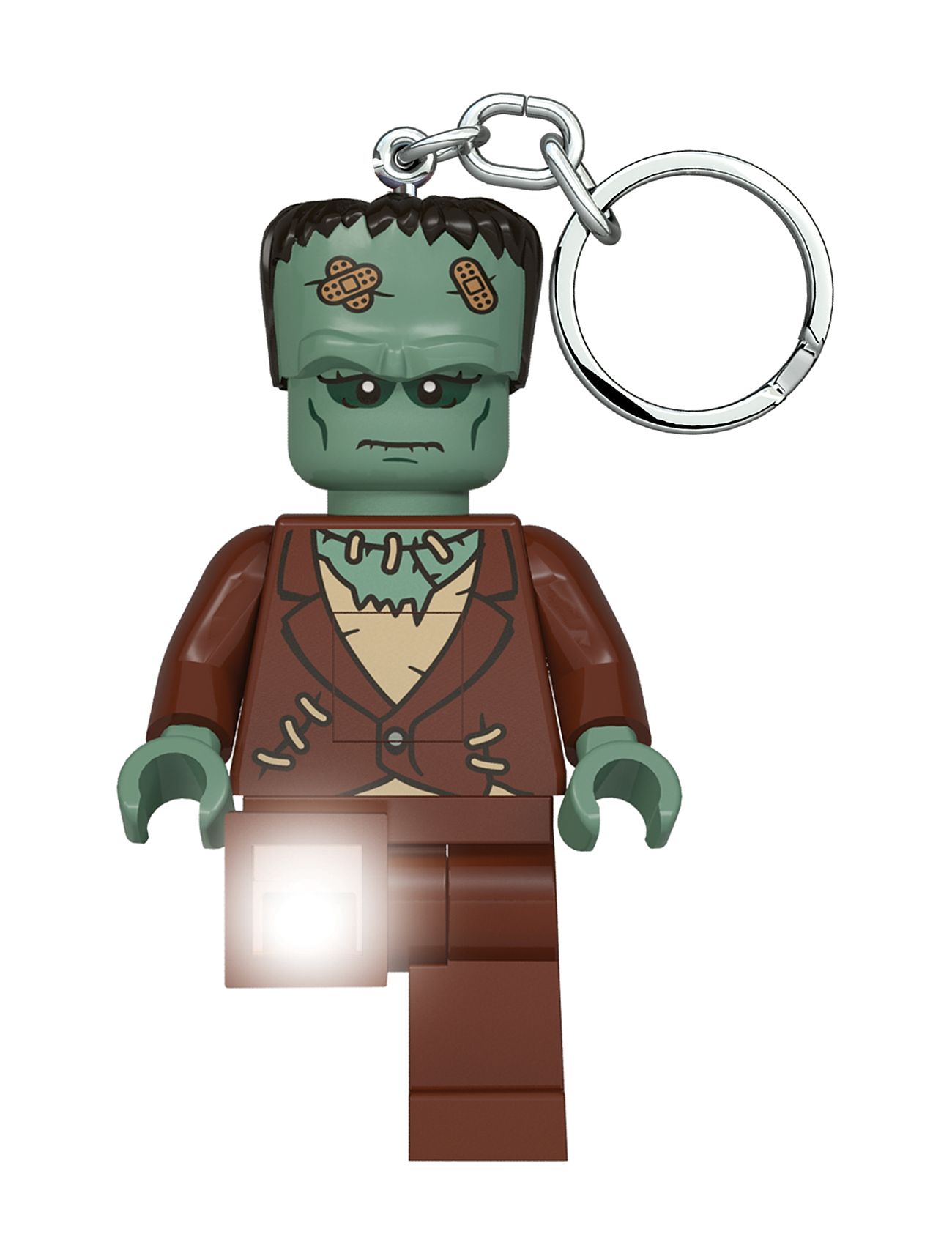 Lego Iconic, Monster Key Chain W/Led Light, H Accessories Bags Bag Tags Green LEGO