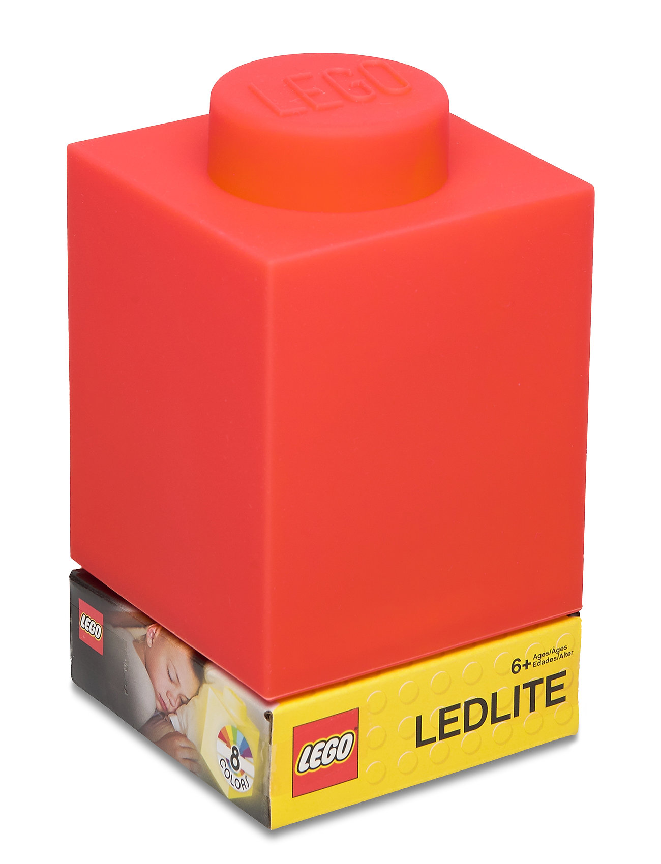 LEGO Lego Ikonisk, Silik Klods 1000% Med Led-Lys Rød Multi/patterned