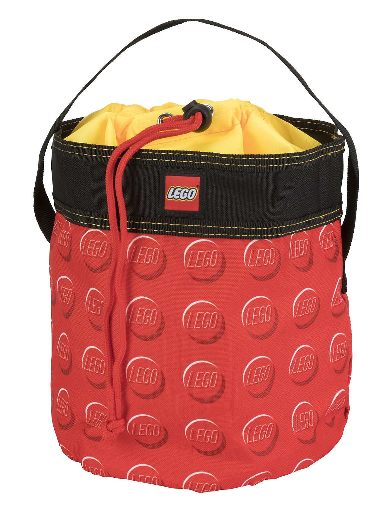 LEGO Lego Storage Cinch Bucket, Red Home Kids Decor Baskets Rød LEGO*Betinget Tilbud