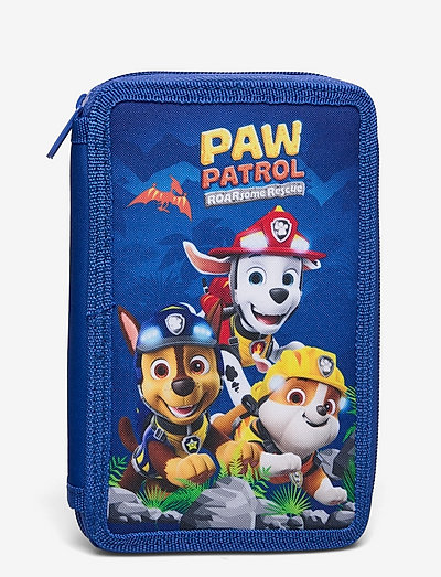 PAW PATROL Filled double decker pencil case - penāļi - blue