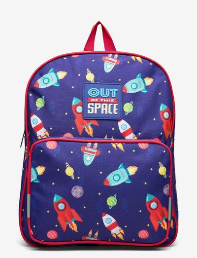 OUT OF SPACE medium backpack - mugursomas - blue
