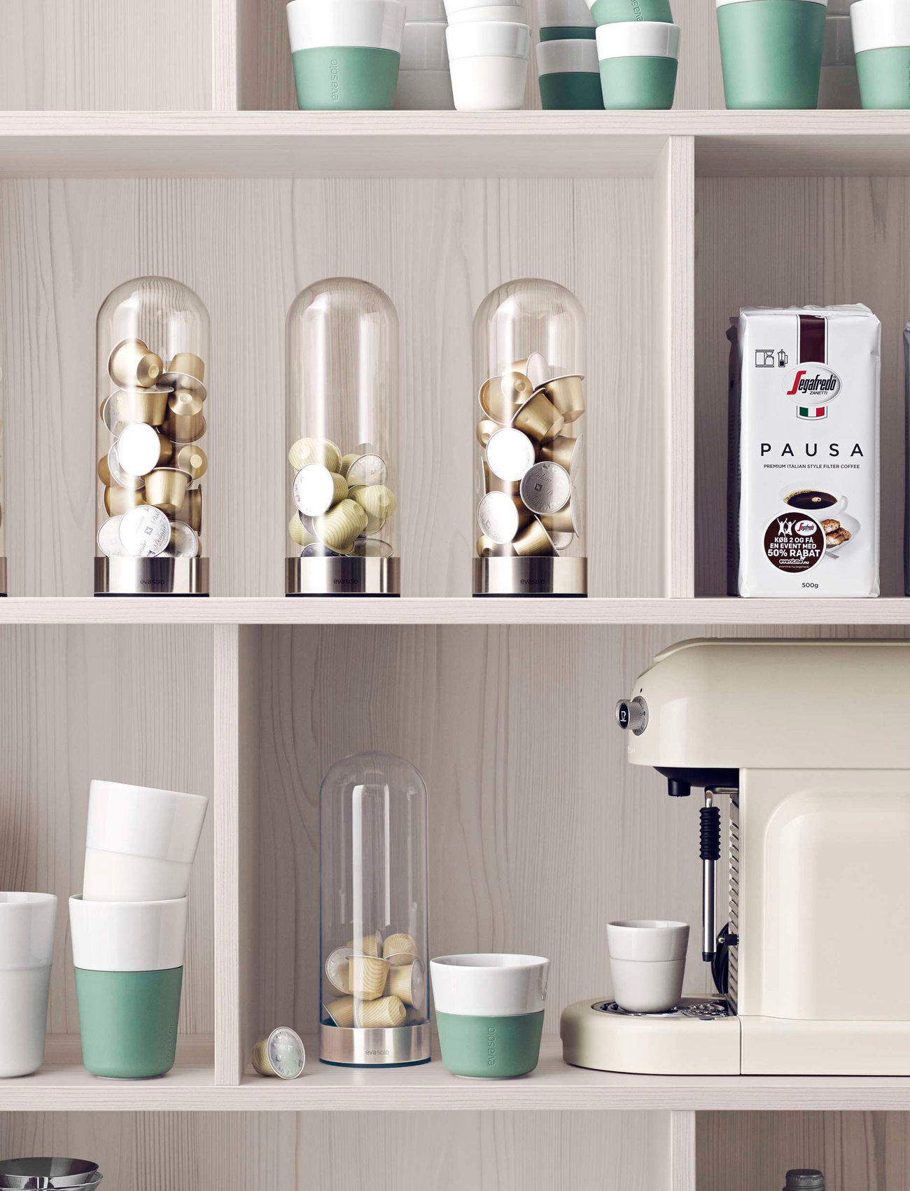 Eva Solo Kaffekapsel Dispenser, One Size, Nude, Te- Og Kaffetilbehør > Kaffefiltre Og Tilbehør, Unisex
